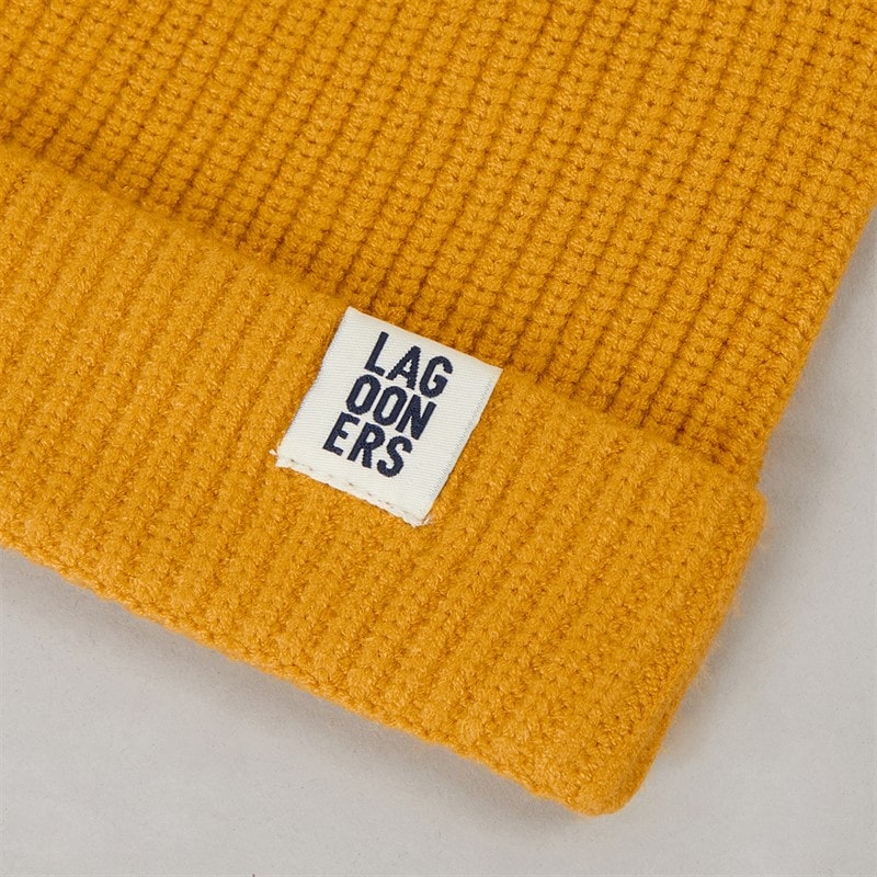 Mens Spruce Beanie Mustard - Image 2