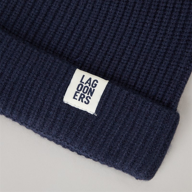 Mens Spruce Beanie Navy - Image 2