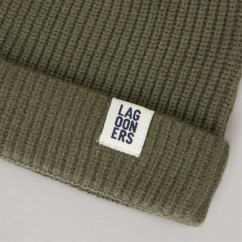 Mens Spruce Beanie Forest Green - Image 2