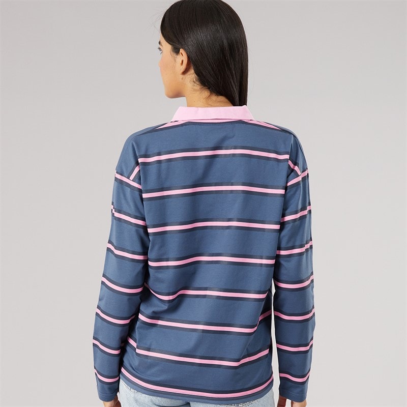 Womens Cedar Collared Shirt Stone Blue - Image 2