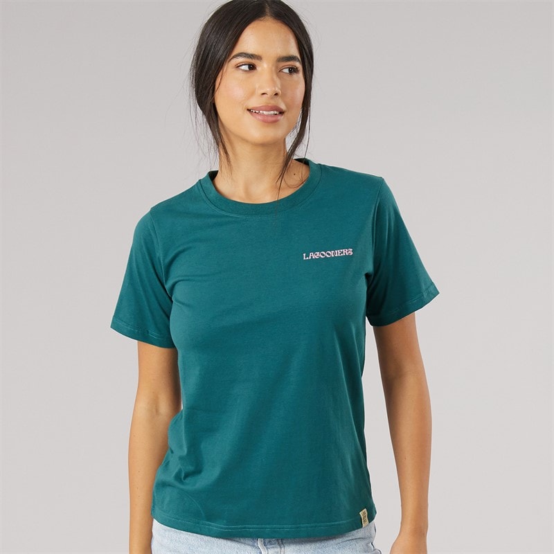 Womens Briar T-Shirt Deep Sea - Image 2