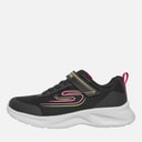 Girls Dynamatic Nonstop Speed Trainers Black/Hot Pink