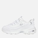 Womens D'Lites Play On Trainers White/Silver