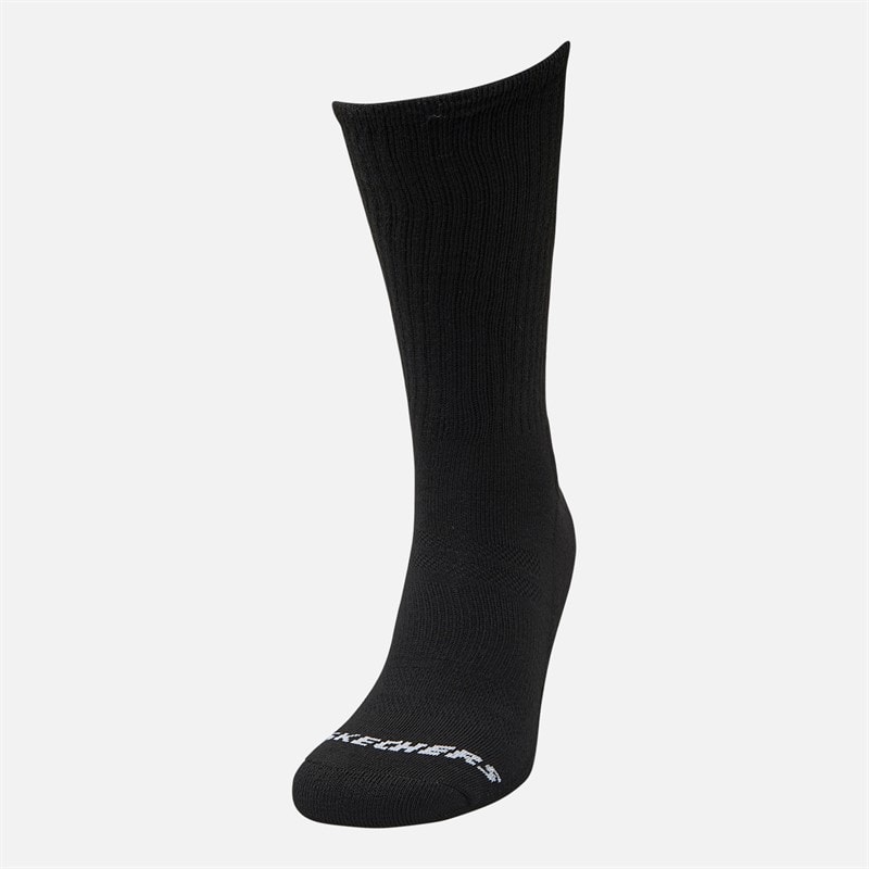 Six Pack Crew Socks Black - Image 2