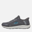 Mens Slip-Ins Relaxed Fit Equilizer 6.0 Durran Trainers Charcoal/Blue