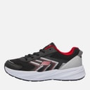 Boys Microspec Tread Cybrex Trainers Black/Silver