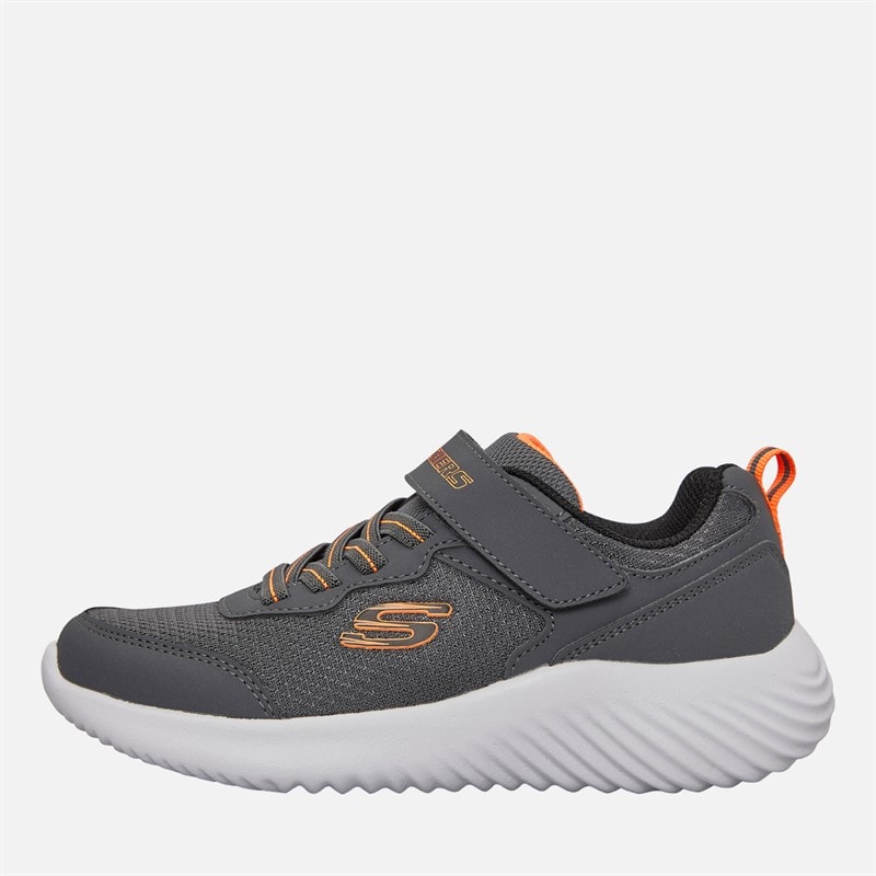 Boys Bounder Techrox Trainers Charcoal - Image 1