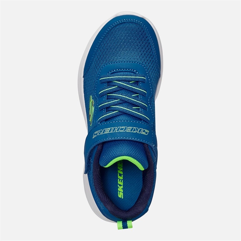 Boys Bounder Techrox Trainers Blue - Image 4