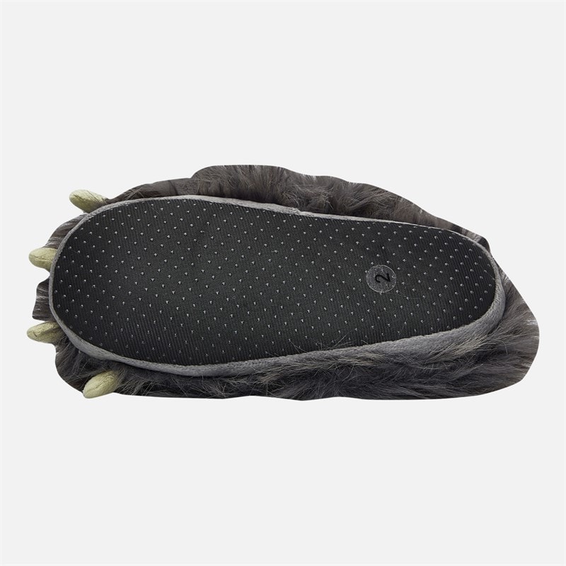 Boys Claw Slippers Grey - Image 3