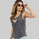 Womens Surf Classic Tank Top Anthracite