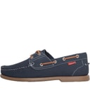 Mens Bow Deck Shoes Navy