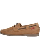 Womens Willow Boat Shoes Dark Tan