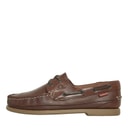 Mens Portage Deck Shoes Dark Brown