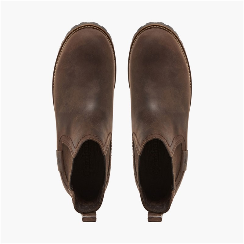 Mens Quantock Boots Chocolate - Image 4