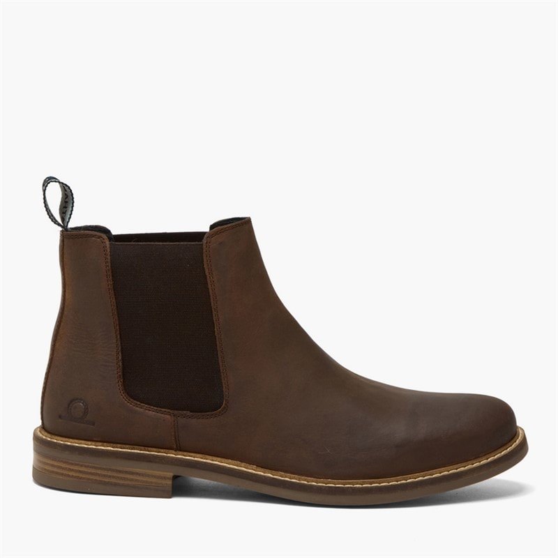 Mens Wenlock Chelsea Boots Brown - Image 5