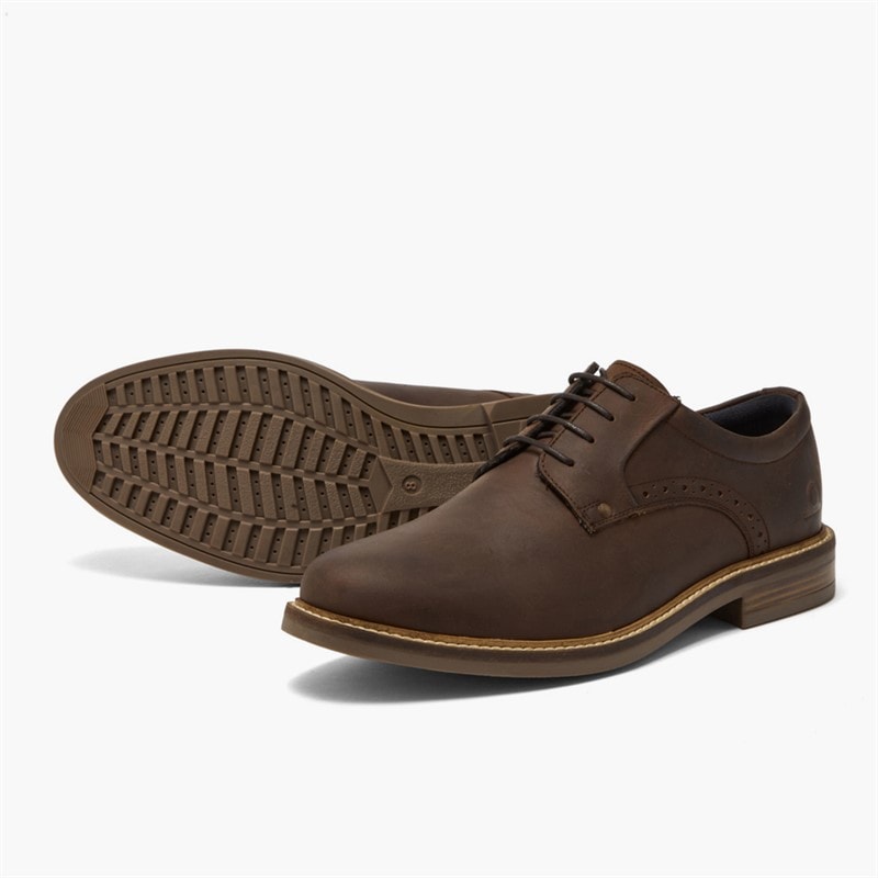 Mens Wark Shoes Dark Brown - Image 2