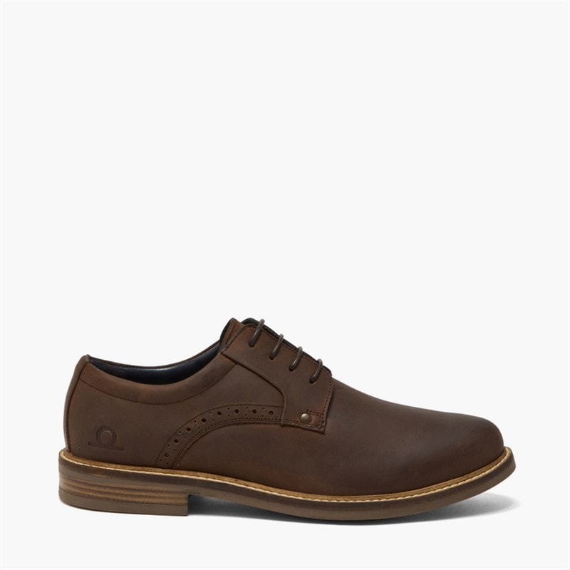 Mens Wark Shoes Dark Brown - Image 5