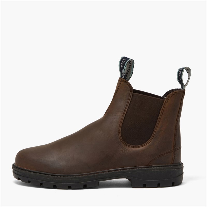 Chatham Marine Mens Lavery Chelsea Boots Chocolate