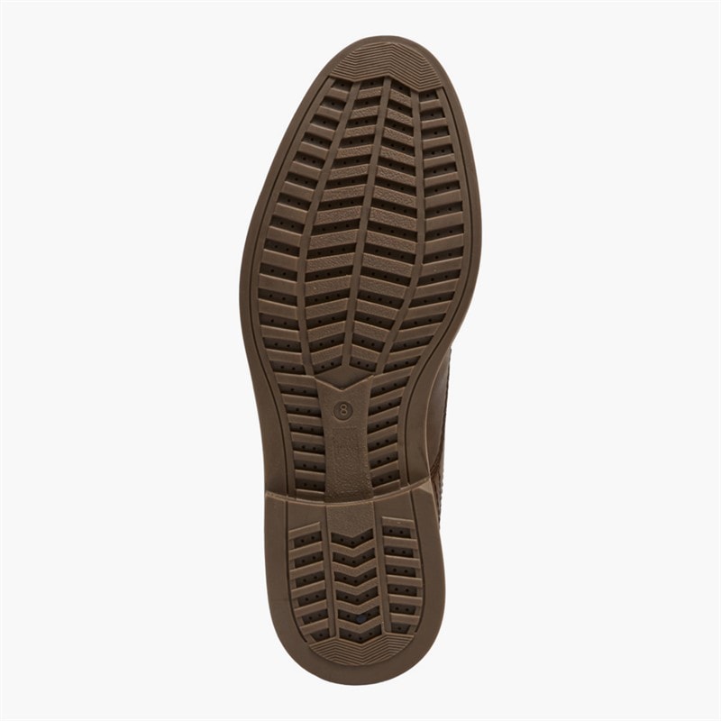 Mens Howshaw Lace Up Boots Dark Brown - Image 3