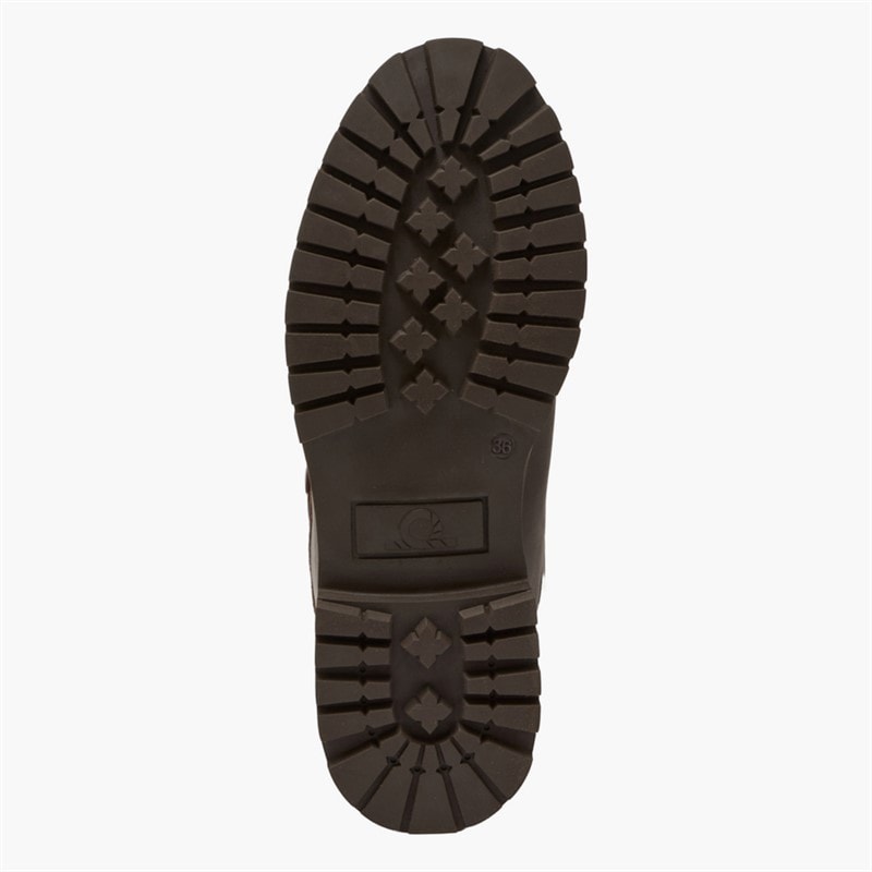 Womens Brea Tall Boots Dark Brown - Image 3