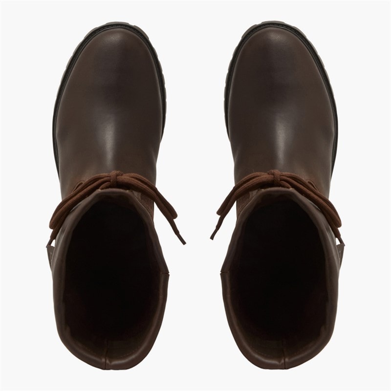 Womens Brea Tall Boots Dark Brown - Image 4