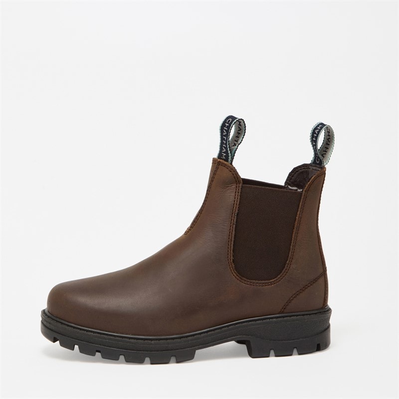 Chatham Marine Womens Higger Chelsea Boots Chocolate