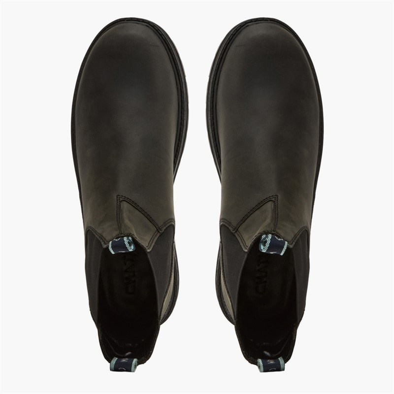 Mens Lavery Chelsea Boots Black - Image 4