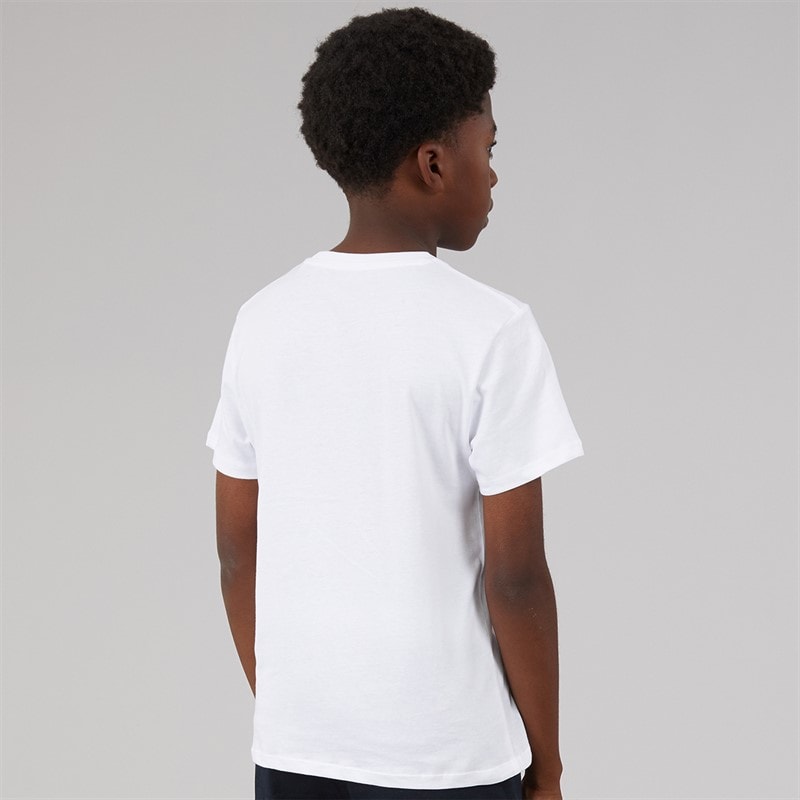 Boys T-Shirt Pure White - Image 2