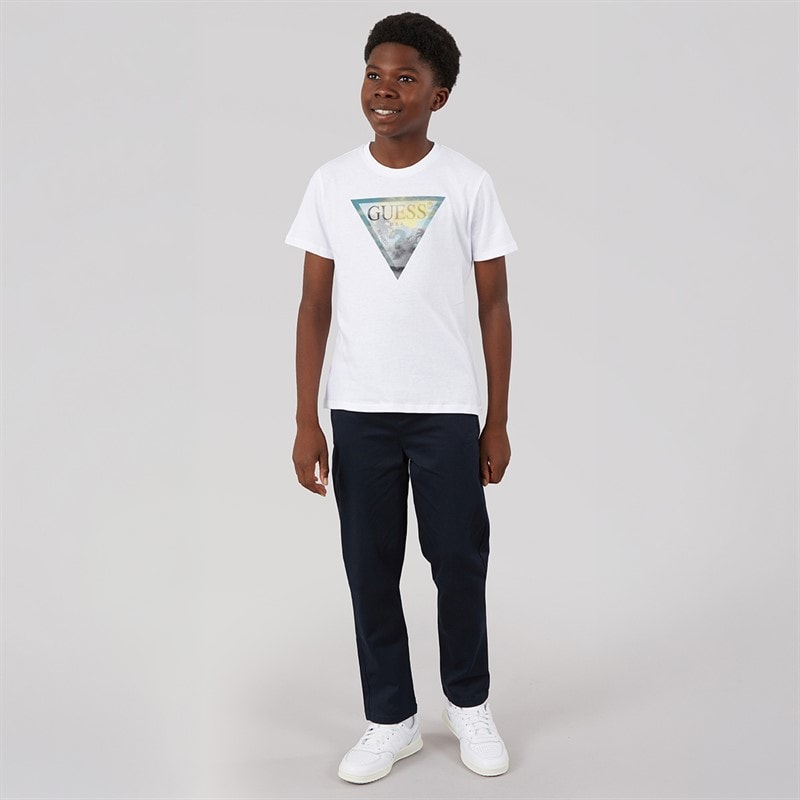 Boys T-Shirt Pure White - Image 4