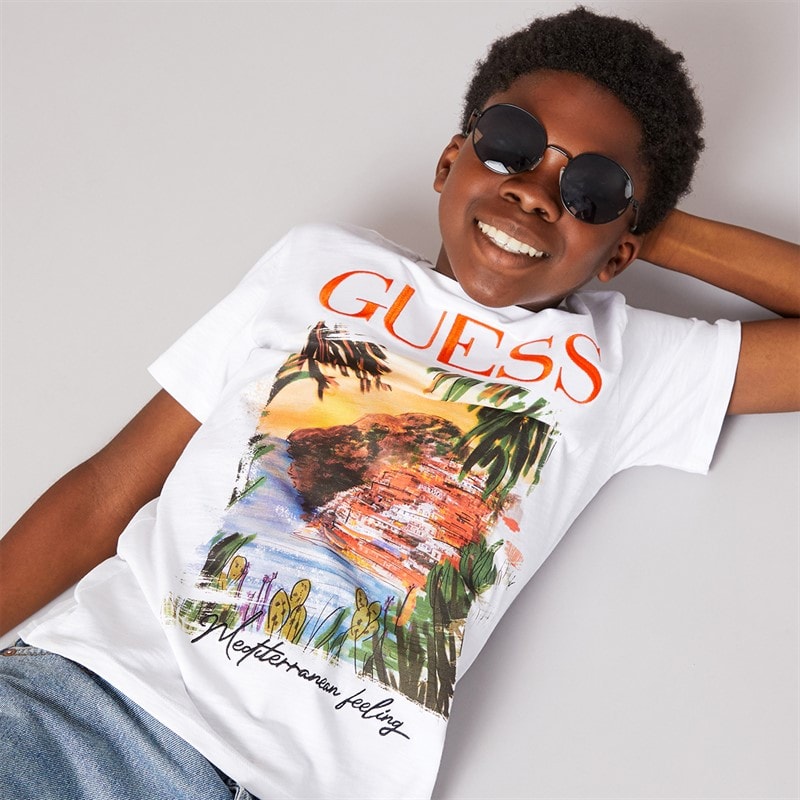 Boys T-Shirt Pure White - Image 1