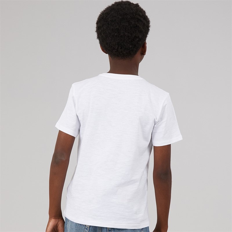 Boys T-Shirt Pure White - Image 2