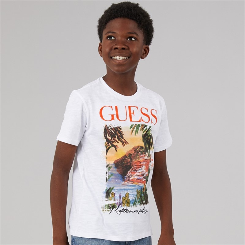 Boys T-Shirt Pure White - Image 3