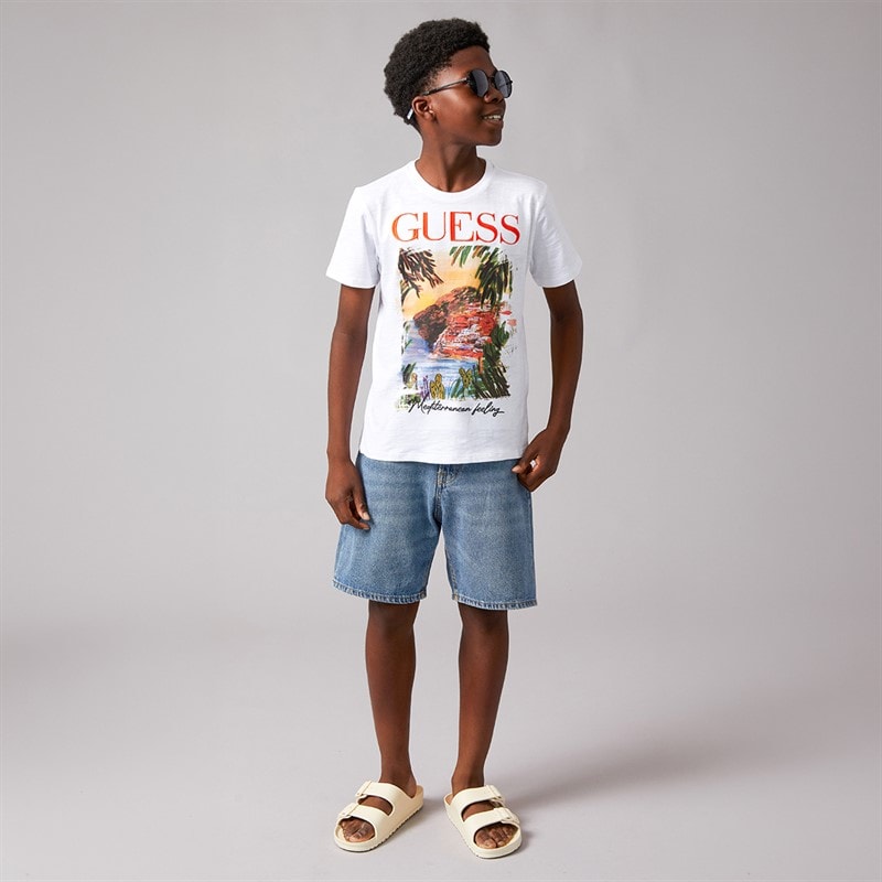 Boys T-Shirt Pure White - Image 4
