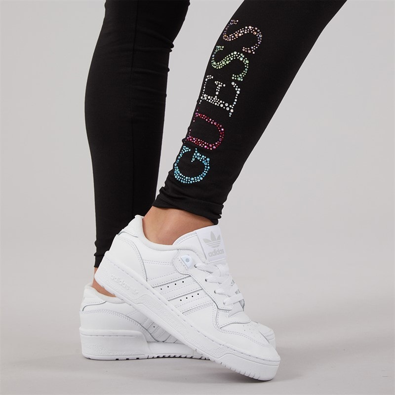 Girls Leggings Jet Black A996 - Image 3
