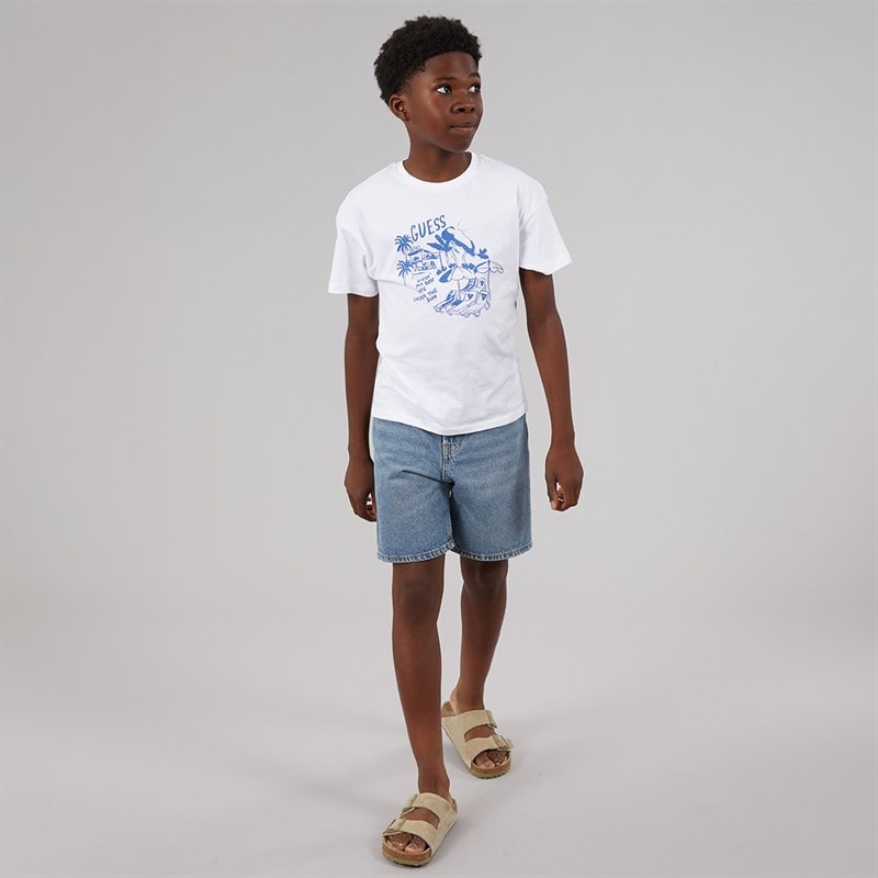 Boys T-Shirt Pure White - Image 4
