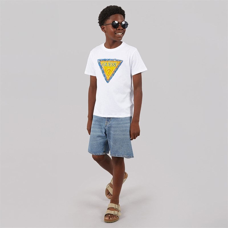 Boys T-Shirt Pure White - Image 4