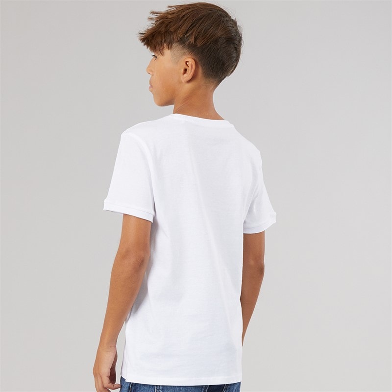 Boys T-Shirt Pure White - Image 2