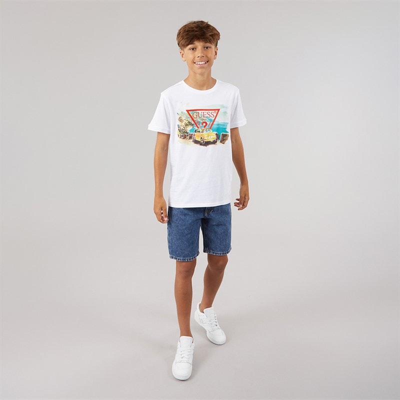 Boys T-Shirt Pure White - Image 4