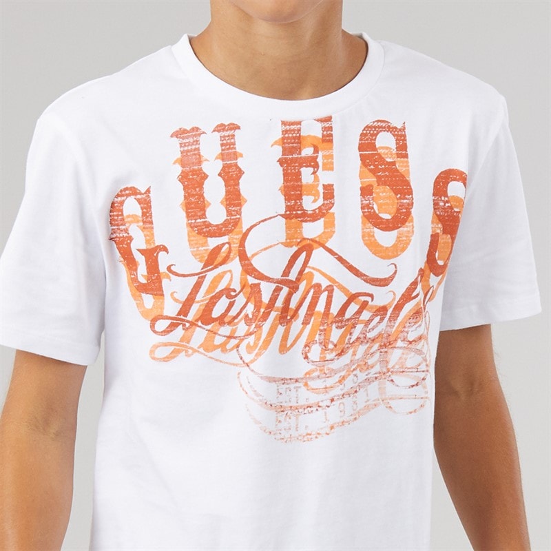 Boys T-Shirt Pure White - Image 3
