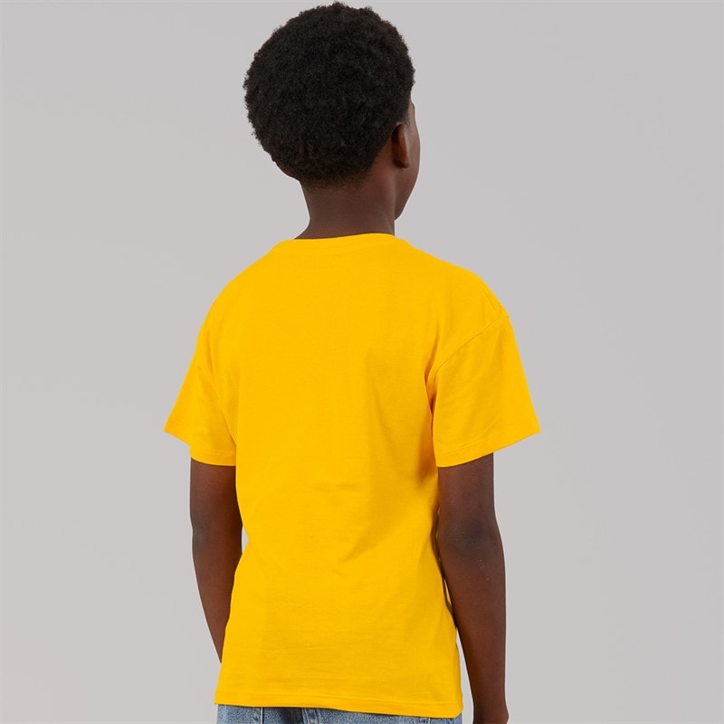 Boys T-Shirt Rich Yellow - Image 2