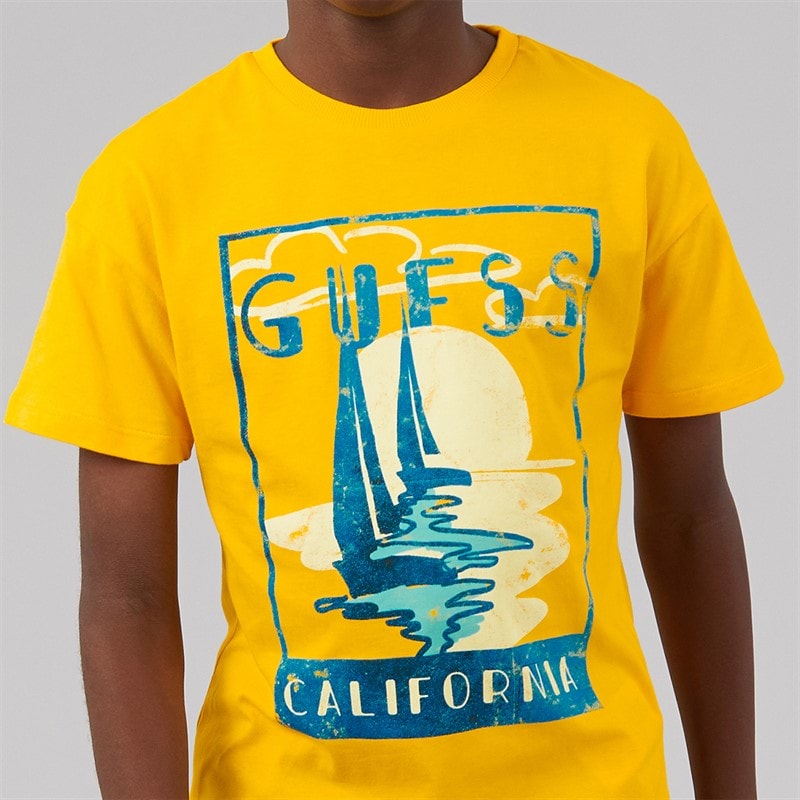 Boys T-Shirt Rich Yellow - Image 5