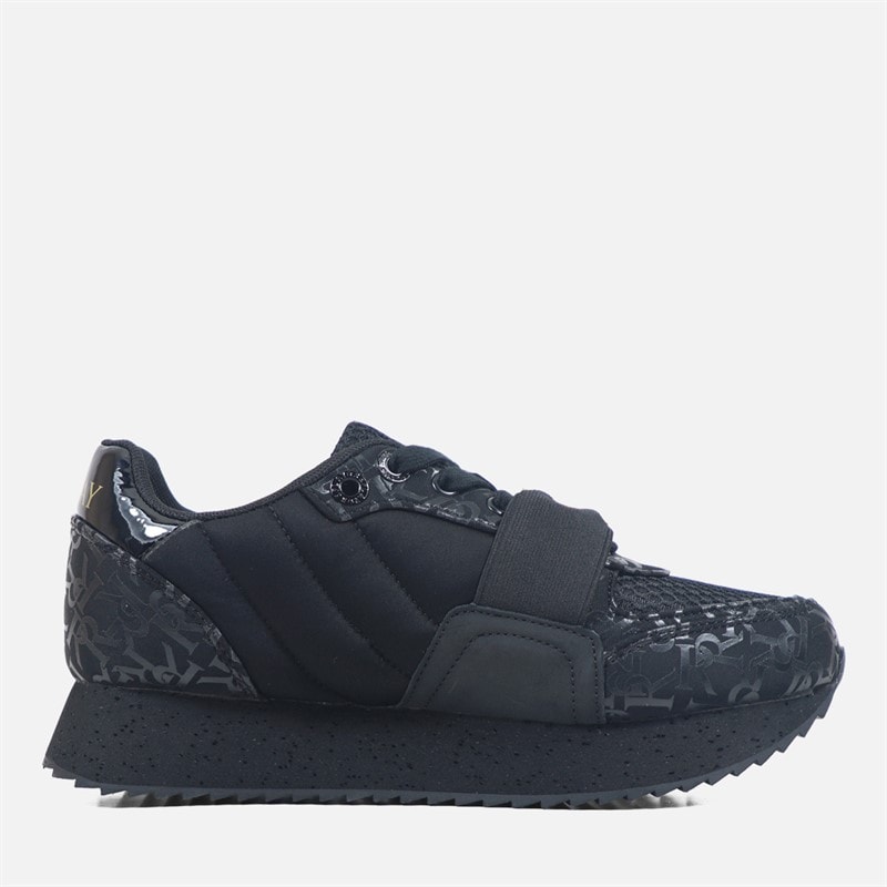 Womens Penny Trainers Black - Image 3
