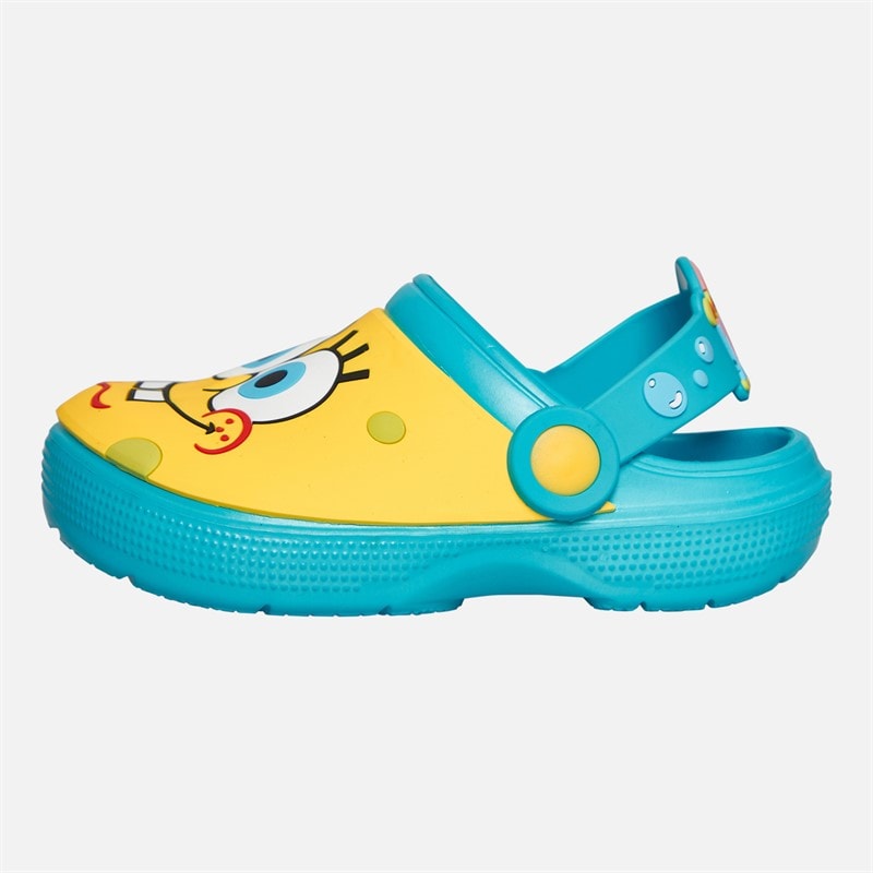 SpongeBob Kids Clogs Yellow/Blue - Image 2