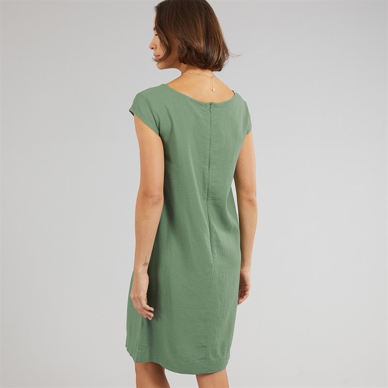 Amara Womens Reya Quanita Dress Sage Green - Image 2