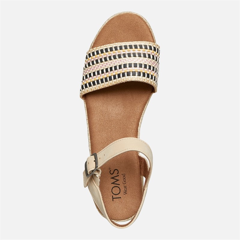 TOMS Womens Naia Ankle Strap Sandals Multi Color - Image 4
