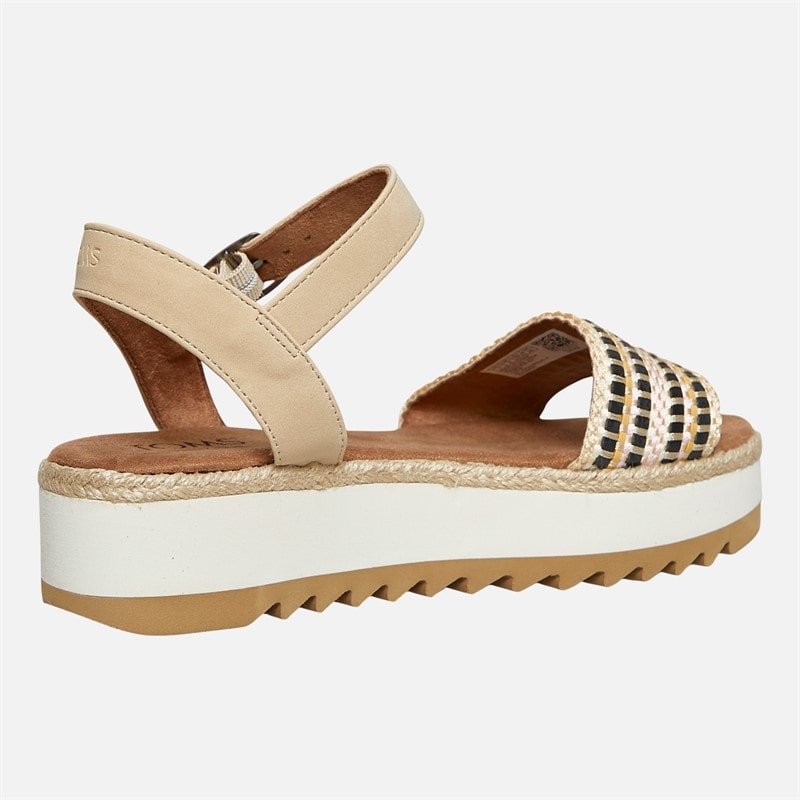 TOMS Womens Naia Ankle Strap Sandals Multi Color - Image 5