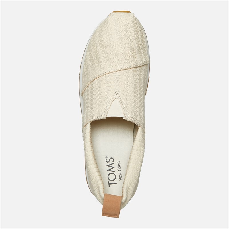 TOMS Womens Alpargata Resident 2.0 Trainers Natural - Image 4