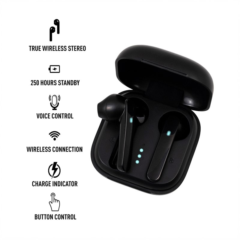 Reflex Active Womens Watch And Earbuds Set Black - Image 4