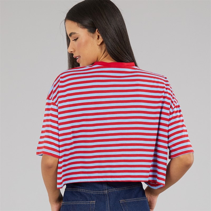 Wednesday's Girl Womens Cropped T-Shirt Multi - Image 2