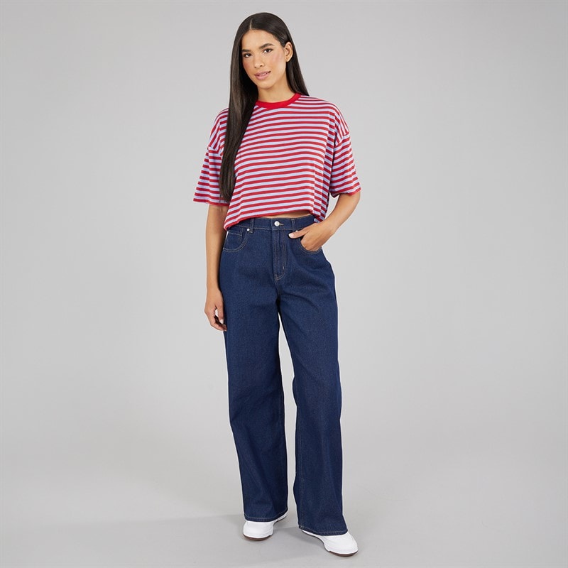 Wednesday's Girl Womens Cropped T-Shirt Multi - Image 3
